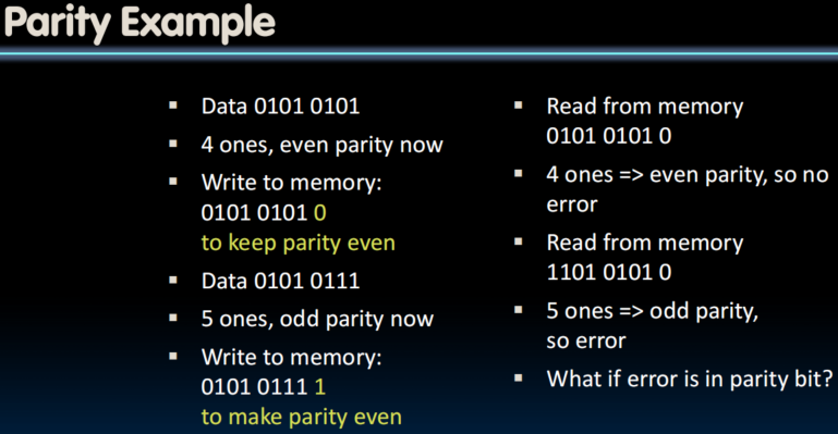 Parity Example